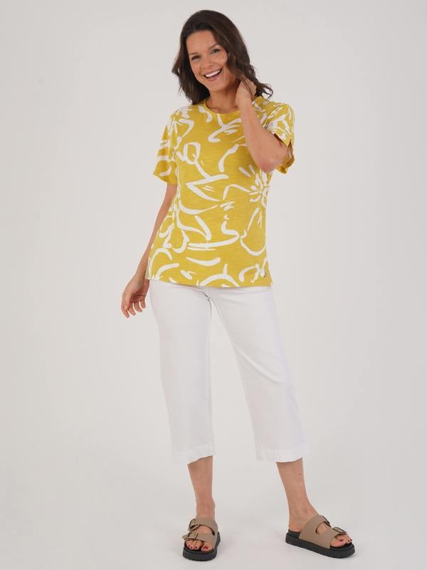 VIZ-A-VIZ Floral Print Top