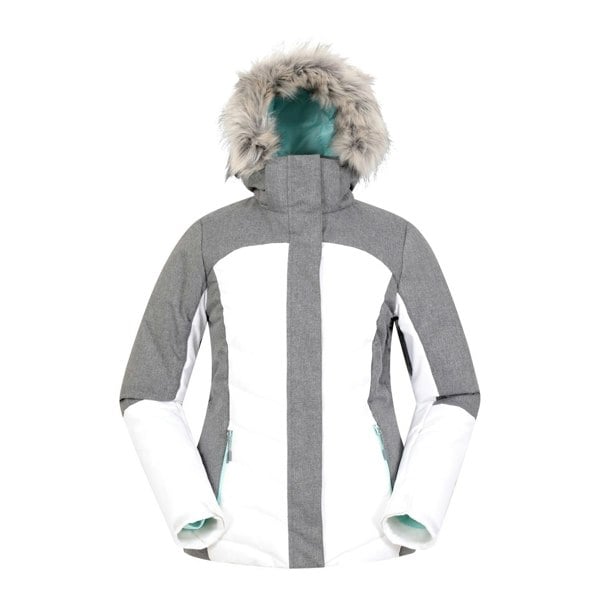 Mountain Warehouse Womens/Ladies Pyrenees II Padded Ski Jacket - White