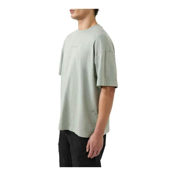 Patrick Mens Andrew Embroidered Logo Regular T-Shirt - Green - 