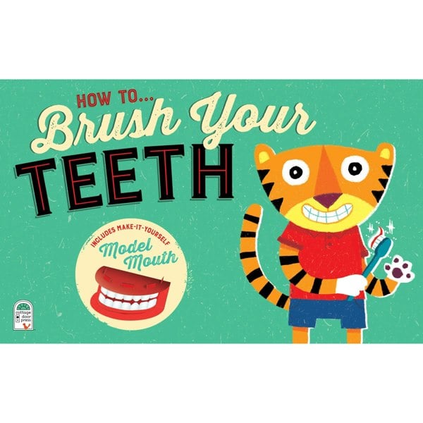 Lake Press How To... Brush Your Teeth Children Early Learning Baby Kids Book