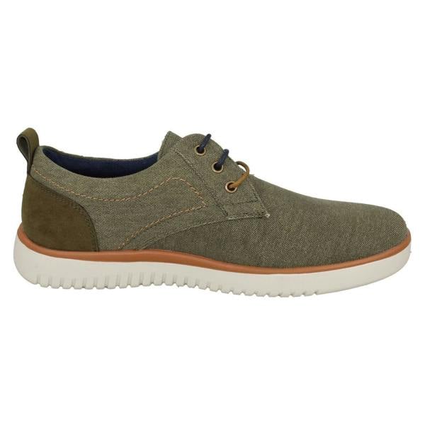 Hush Puppies Mens Hush Puppies Lightweight Canvas Shoes Sandy Lace Up
