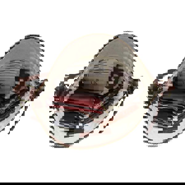 Assots London 'AGATHA' Brown Vintage Polished VT Real Leather Crossbody Bag