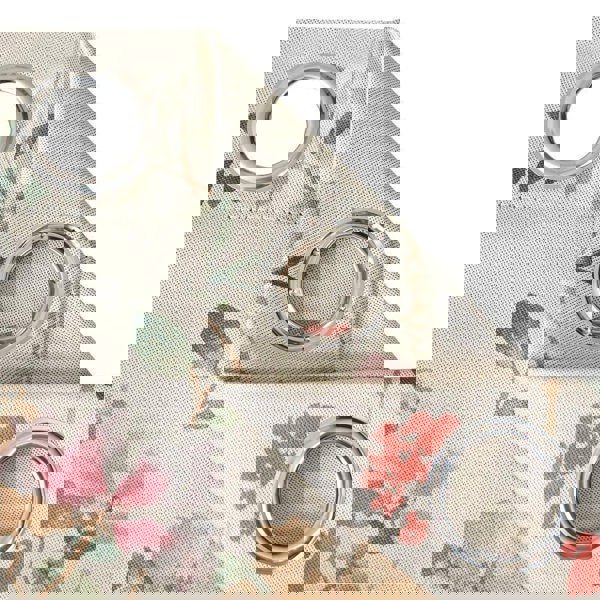 Anydrape 250cm Curtain Beige Flower Design Modern Luxury Retro Style Texture for Living Room Bedroom Dining Fashion Decor