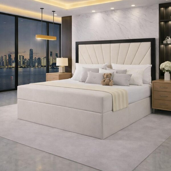 Great British Beds Mercer Contrast Border Divan Bed