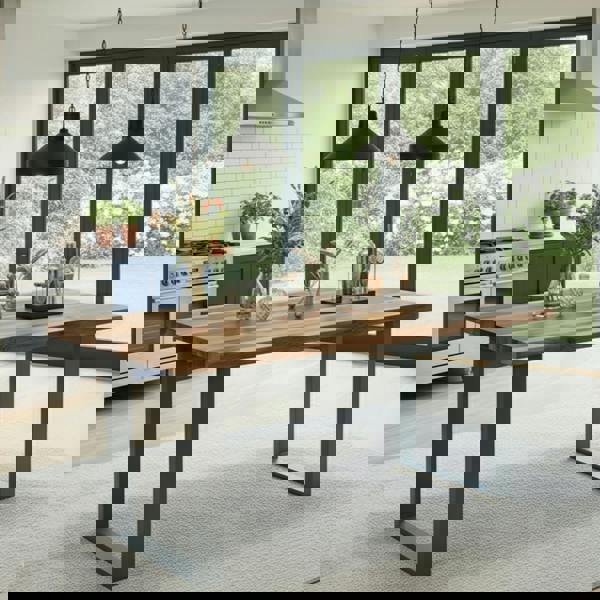 TRL Furniture Luxury Walnut Breakfast Bar