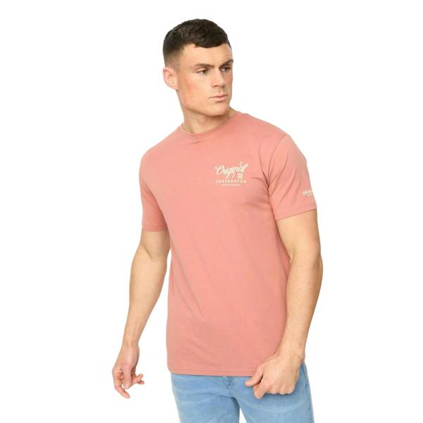 Crosshatch Mens Tryplex Cotton T-Shirt (Pack of 5) - Multicoloured - 