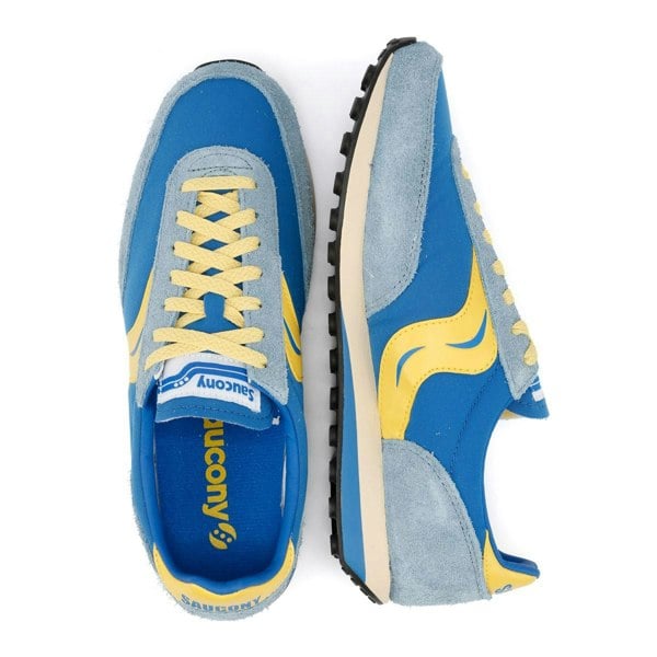 Saucony - S70883-1 Unisex Trainers 80 OG - Blue/Mustard