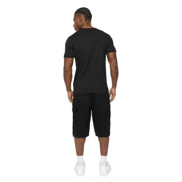 Crosshatch Mens Portville Everyday T-Shirt - Black - 