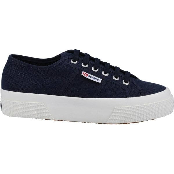 Superga 2740 Women's Platform Trainers - Navy