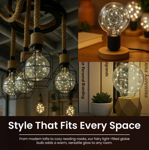 BELL Lighting E27 LED Globe Fairy Bulb Decorative Light