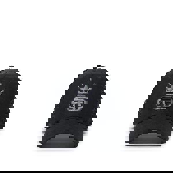 God Given Talent GGT Charcoal Grey Logo Midnight Black Suede Mesh Snapback