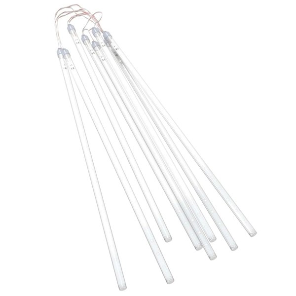 Berkfield Meteor Lights 8 pcs 50 cm Blue 288 LEDs Indoor Outdoor