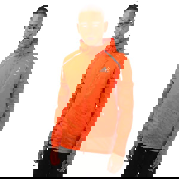 Adidas Mens Marathon Jacket - Orange