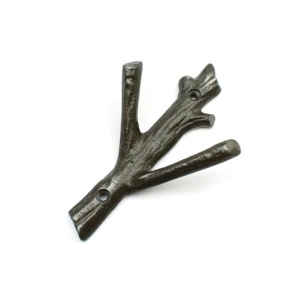 Antique Cast Iron Tree Design Hook