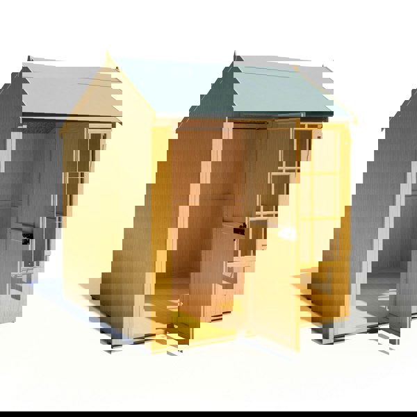 Shire Holt Apex Garden Shed Shiplap 7x7 - Best Shed