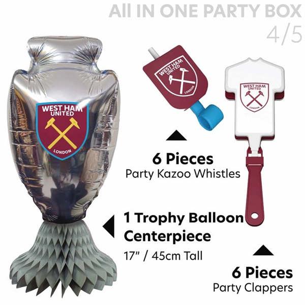 Unbranded West Ham United FC All in One Party Box Set, Kitchen Accessories, Sports, Gift
