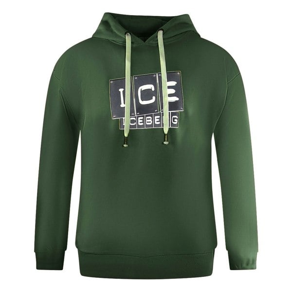 Ice Iceberg S1M-E06163415334 Green Hoodie Mens M