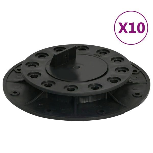 Berkfield Adjustable Feet for Decking 10 pcs 20-30 mm