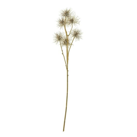 Wyld Haus Set of 3 Artificial Flowers Brown Xanthium Sprays