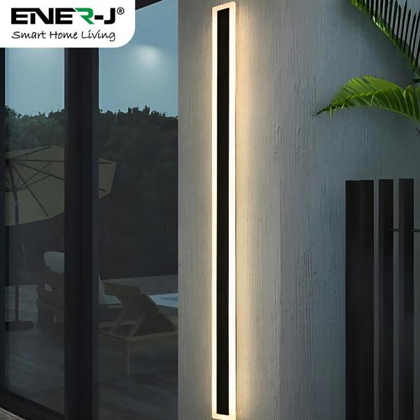 Ener-J 120cm Outdoor LED Wall Light – 28W CCT Tunable & Dimmable – IP65