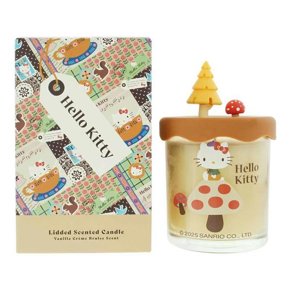 Hello Kitty Seasons Autumn Vanilla Creme Brulee Scented Candle 206g