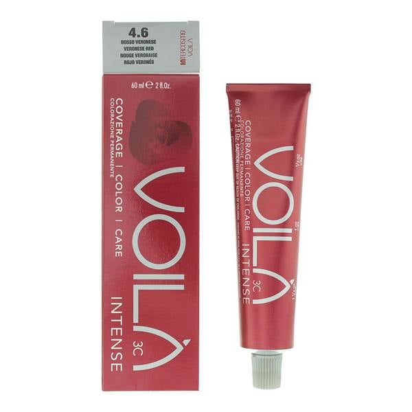 Intercosmo Voila 3C Hair Colour 60ml - 4.6 Veronese Red