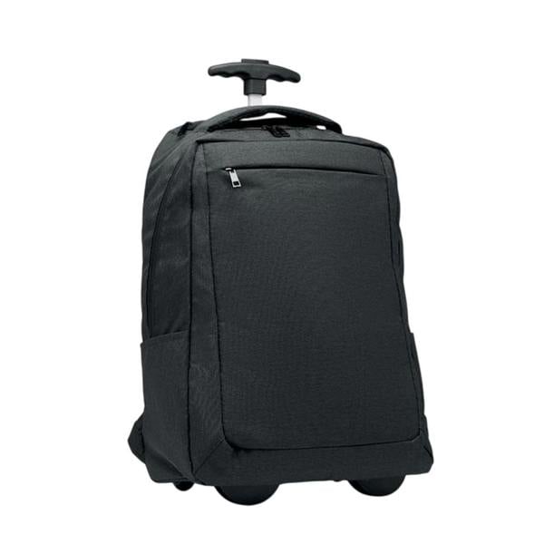 MidOcean Dalvik RPET Trolley Backpack - Black - 