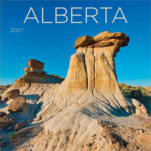 Alberta Calendar 2027, Wall Calendars, Month To View, Travel, Gift