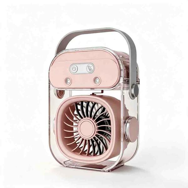 Leaper Portable Mist Cooling Fan With Soft Night Light
