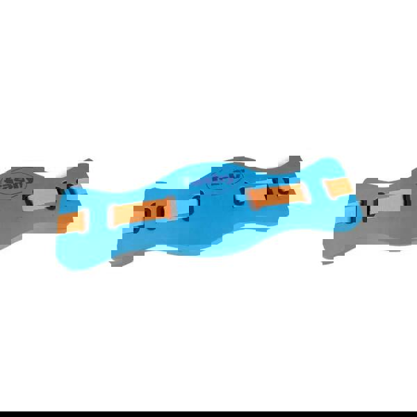 Fashy aqua jogging belt in blue and orange with adjustable straps