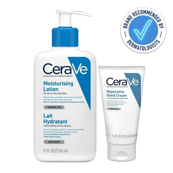 CeraVe Moisturising Lotion & Hand Cream Duo