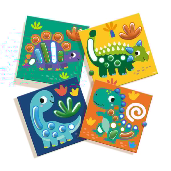 SES Creative My first - Dough activity cards dinos