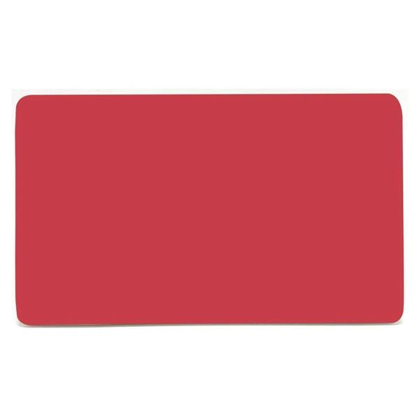 Trendi Switch Double Blanking Plate in Strawberry Red