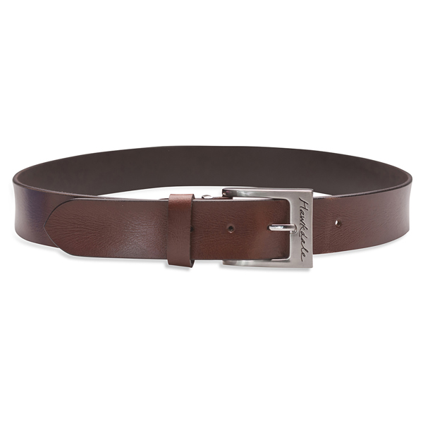 Hawkdale UK Made Mens Leather Belt 1.5" Wide