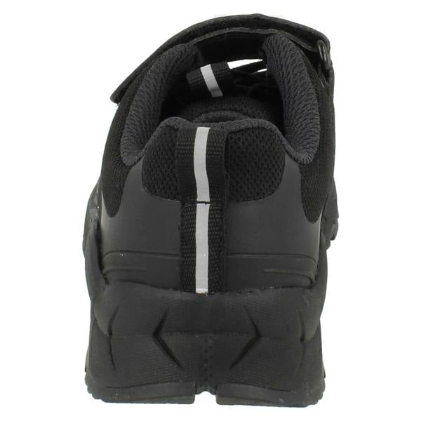 Clarks Boys Clarks Hook and Loop/Lace Up School Shoes Selva Edge