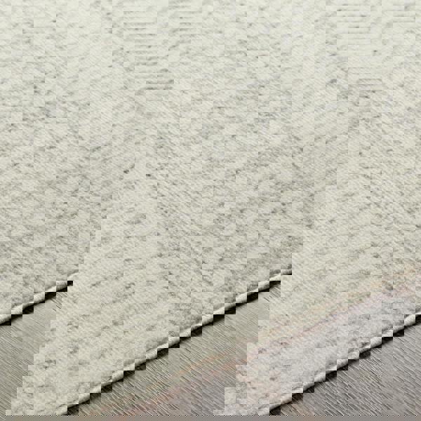 Livabliss Pisa-Geometric Grey Off-White Charcoal Rug