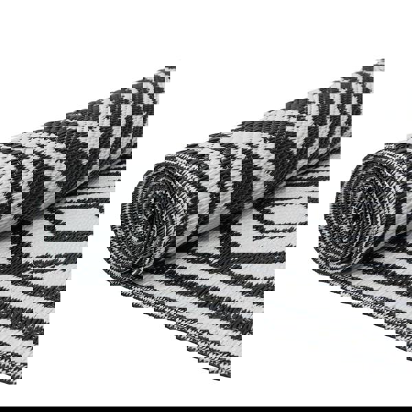 JVL The Gardener Reversible Tile Design Outdoor Patio Rug 120x170cm