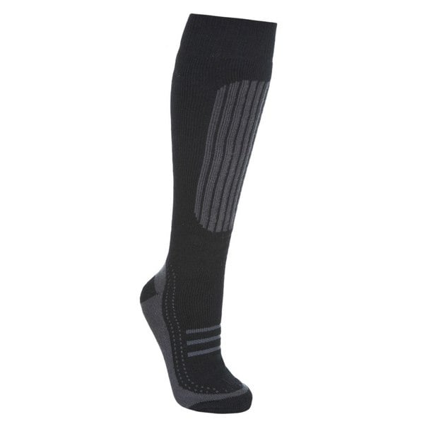 Trespass Mens Langdon II Ski Socks (2 Pairs) - Black/Bright Blue