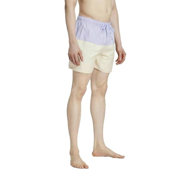 Adidas Mens CLX Colour Block Mesh Swim Shorts - Violet - 