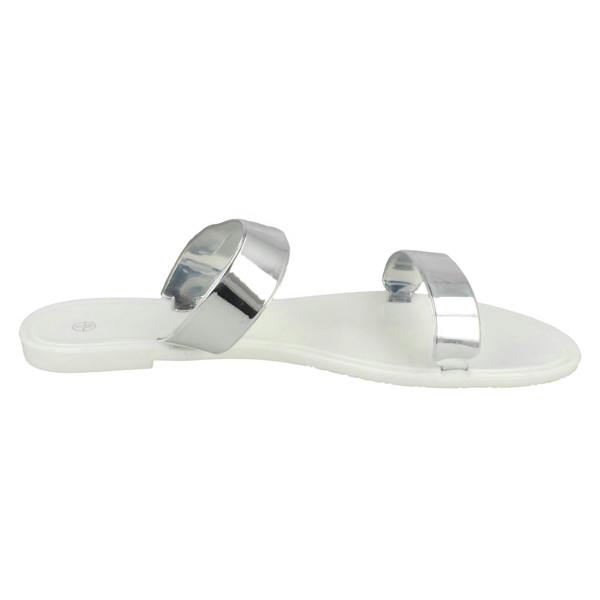 Spot On Ladies Spot On Two Strap Sandals