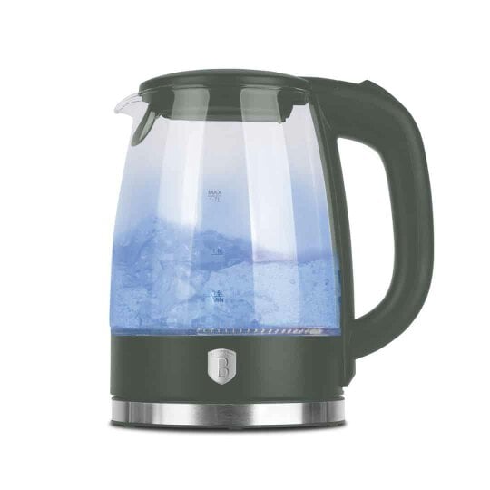 Berlinger Haus Electric Glass Kettle Matte Green BH9812