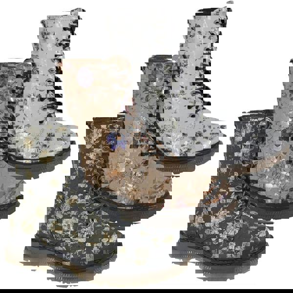 Cipriata Annetta Womens 8 Eyelet Side Zip Up Mid Ankle Boots