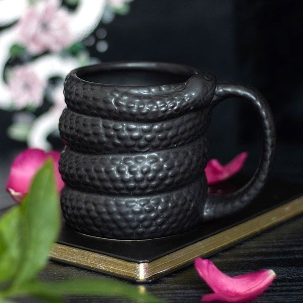 Serano Black Snake Mug