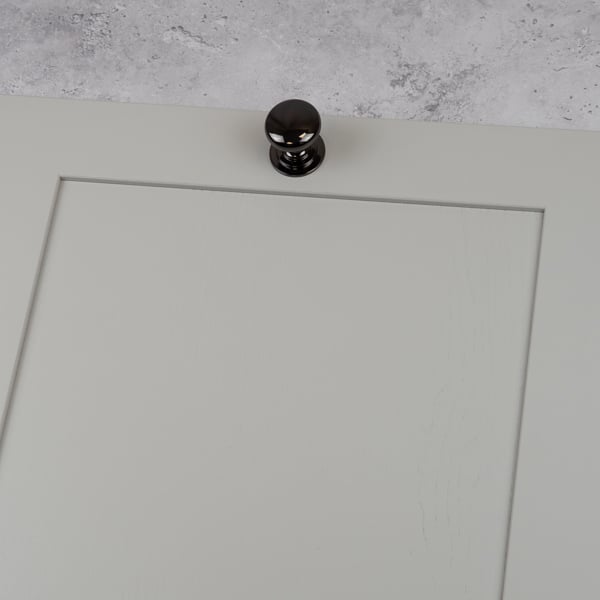 Handle & Home Black Nickel Knob and Cup Handle