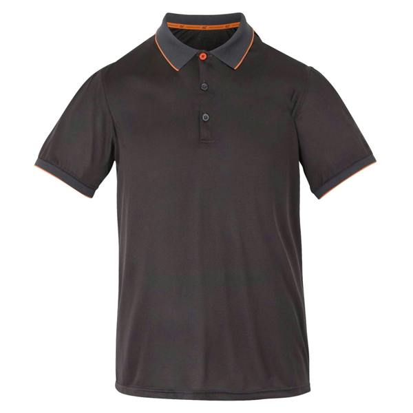 Regatta Mens Remex II Jersey Polo Shirt - Ash/Fox Solid