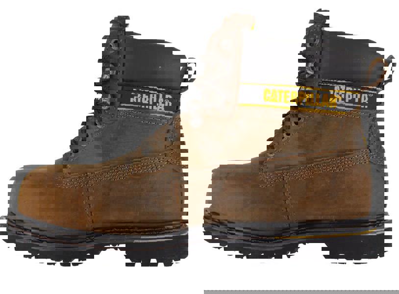 Caterpillar Holton Mens SB Safety Steel Toe Cap Lace Up Work Boots