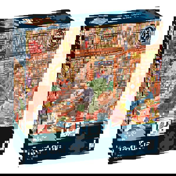 The House of Puzzles Tea and Tales - 500 Piece Jigsaw Puzzle