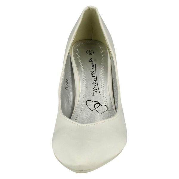 Anne Michelle Ladies Anne Michelle Wedding Court Shoe