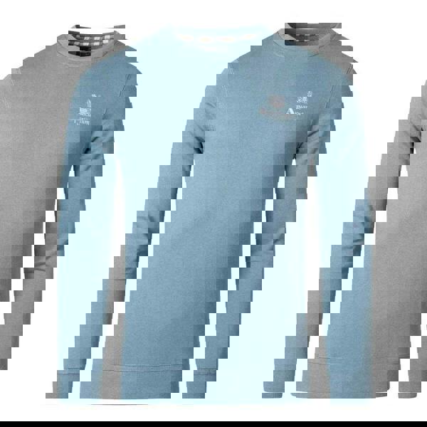 Aquascutum Unisex Adult Logo Active Sweatshirt - Blue - 