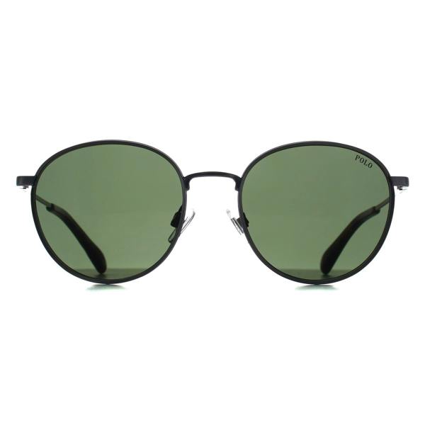 Polo Ralph Lauren Sunglasses PH3163 926671 Semishiny Gunmetal Bottle Green